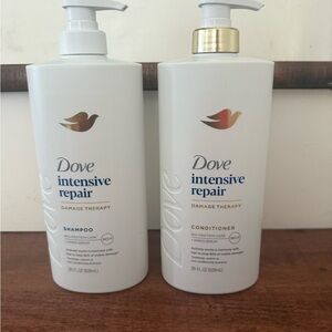 NWT Dove Intensive Repair Shampoo and Conditioner Damage Treatment